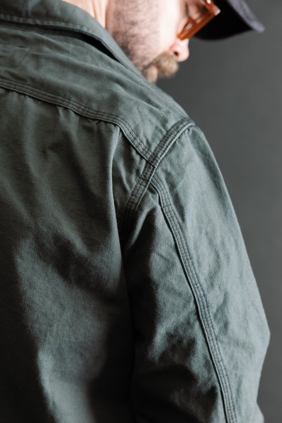 11oz Work Shirt - Dyed Canvas Ash | Dant