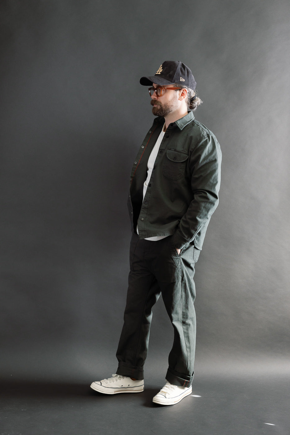 11oz Work Shirt - Dyed Canvas Ash