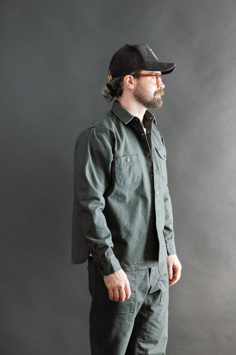 11oz Work Shirt - Dyed Canvas Ash