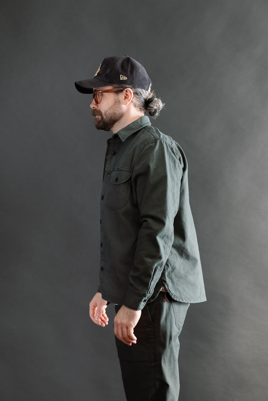 11oz Work Shirt - Dyed Canvas Ash