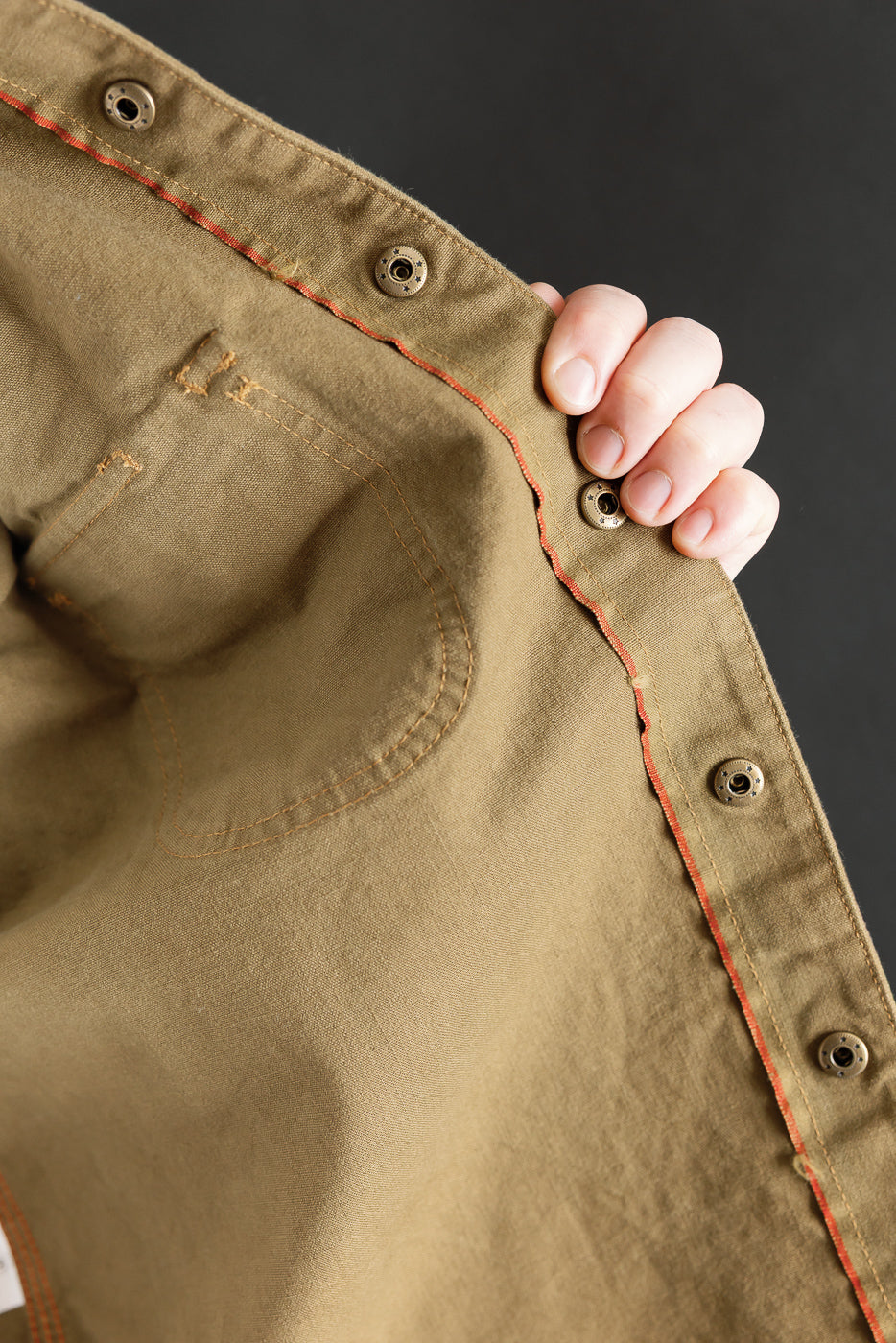 11oz Work Shirt - Dyed Canvas Golden Brown