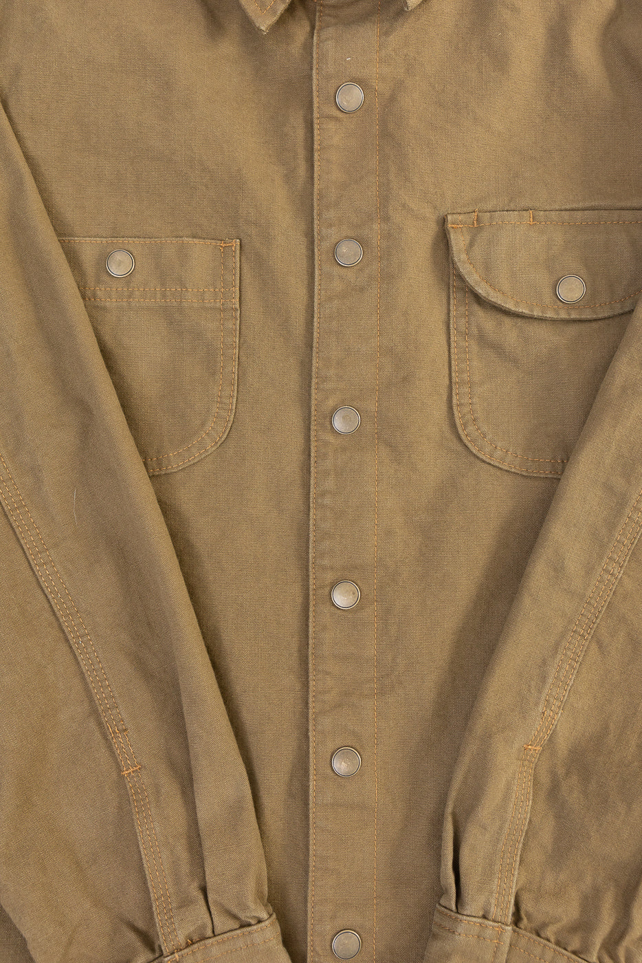 11oz Work Shirt - Dyed Canvas Golden Brown