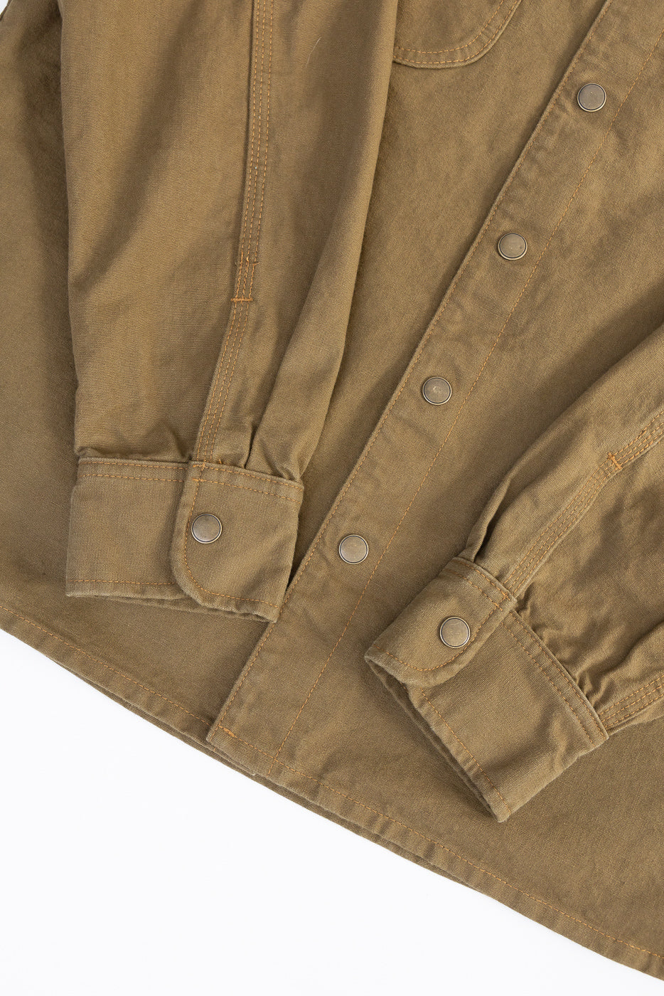 11oz Work Shirt - Dyed Canvas Golden Brown