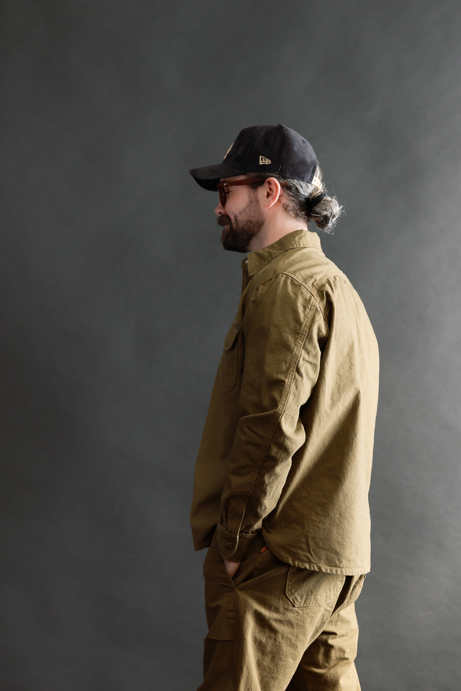 11oz Work Shirt - Dyed Canvas Golden Brown