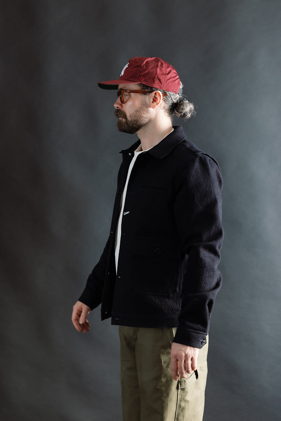 13oz - Ranger Jacket Sashiko - Indigo