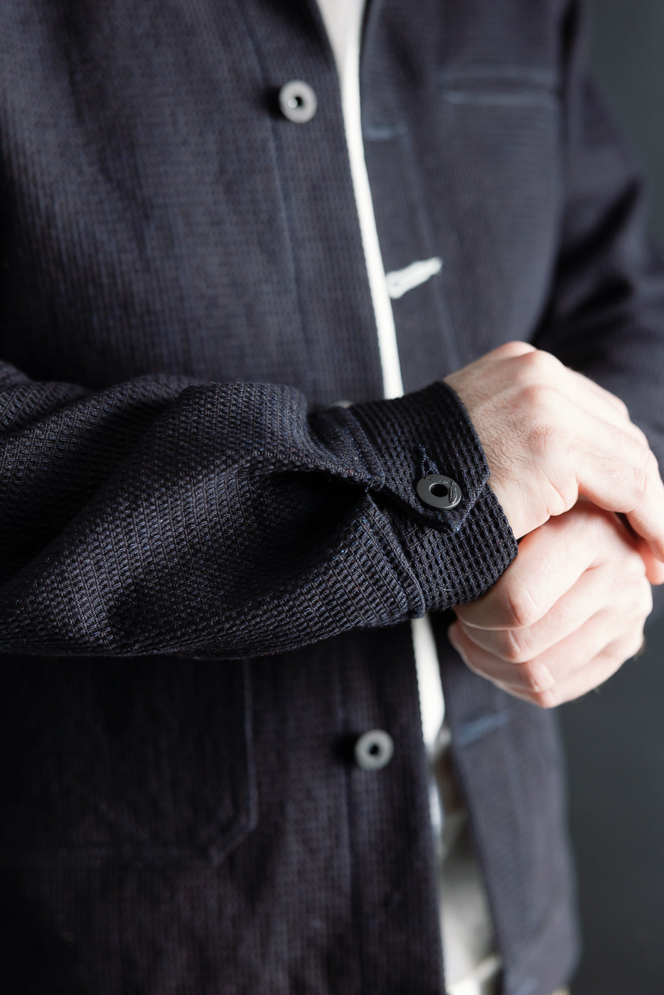 13oz - Ranger Jacket Sashiko - Indigo