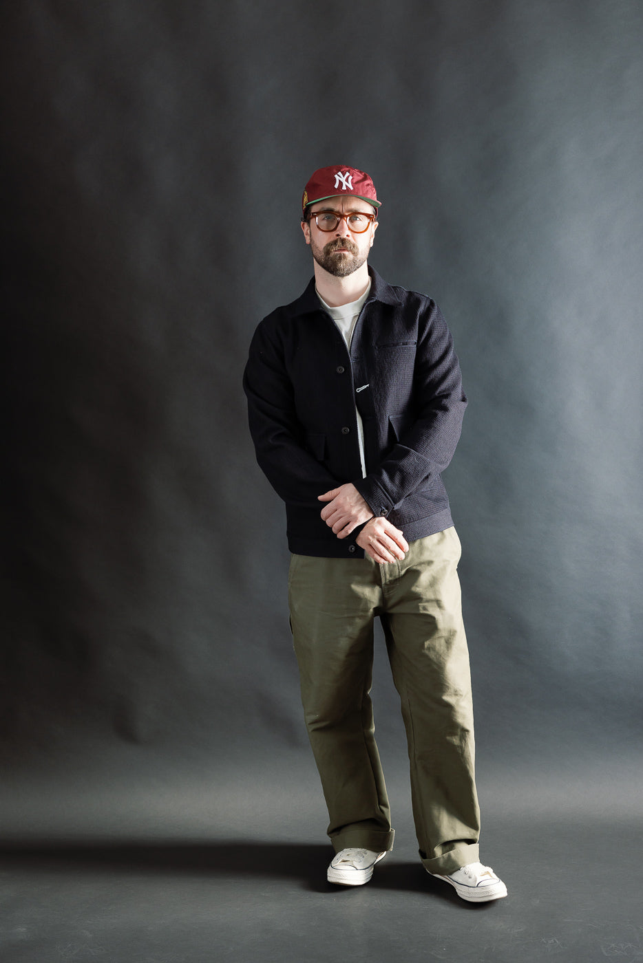 13oz - Ranger Jacket Sashiko - Indigo