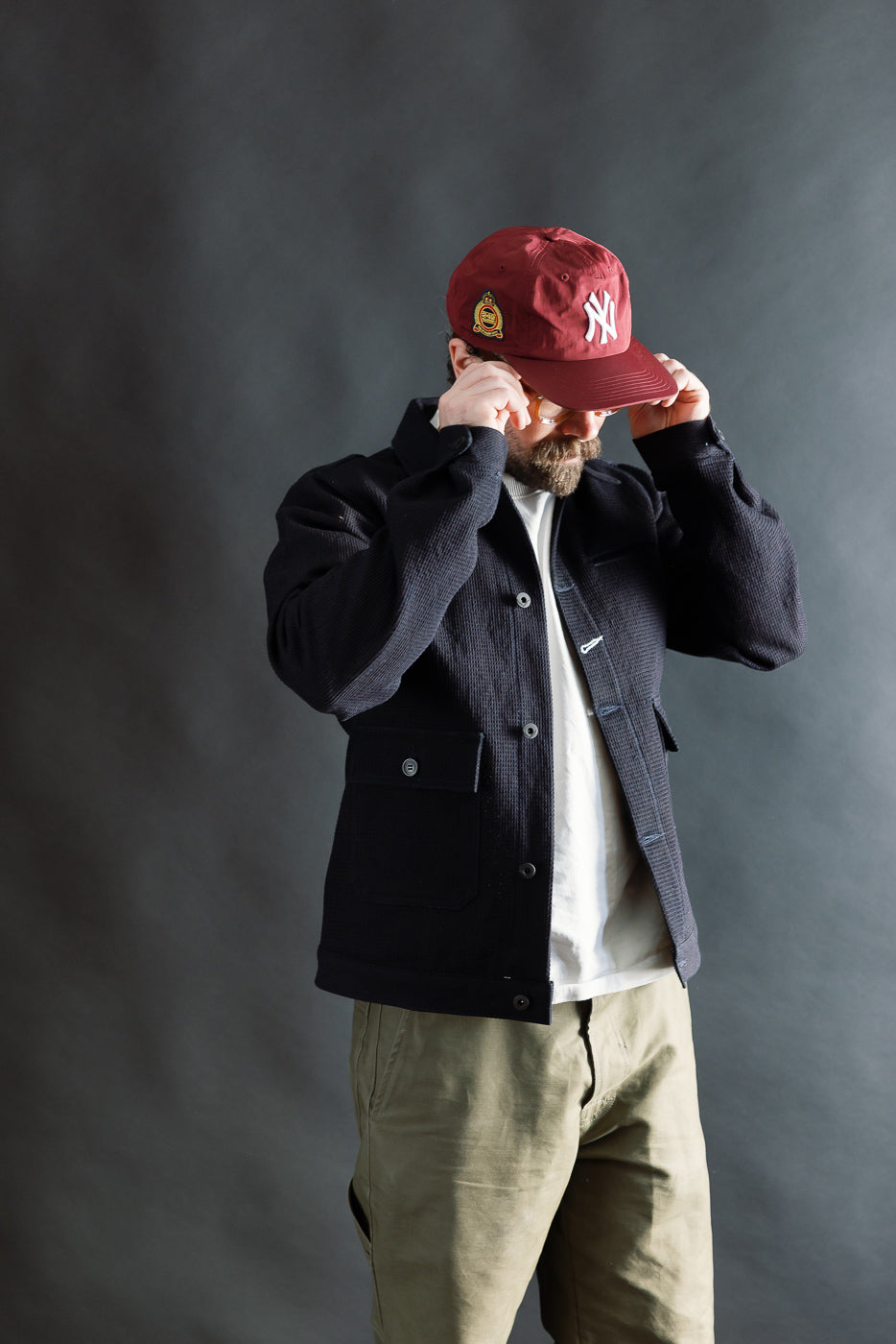 13oz - Ranger Jacket Sashiko - Indigo