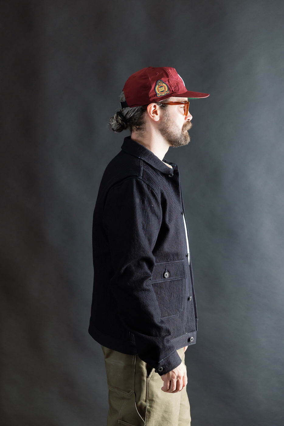 13oz - Ranger Jacket Sashiko - Indigo