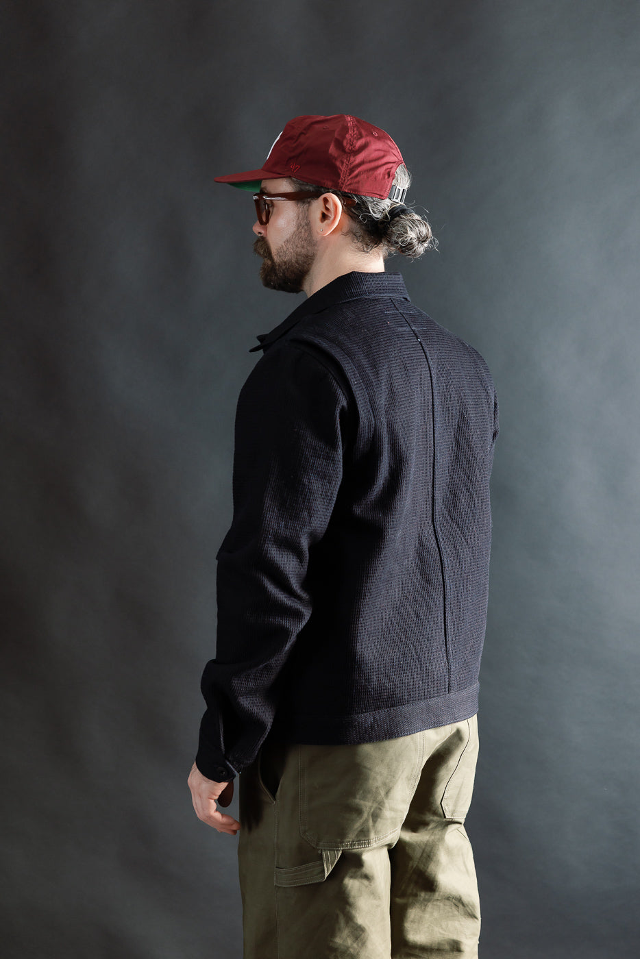 13oz - Ranger Jacket Sashiko - Indigo