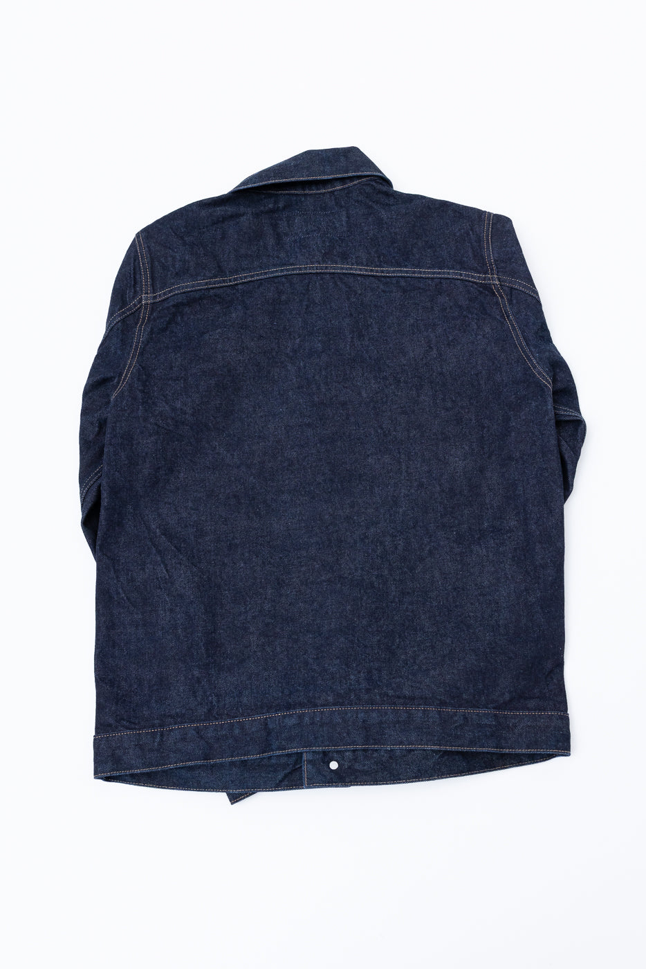 15oz - Rinsed Indigo Selvedge Denim - Cruiser Jacket
