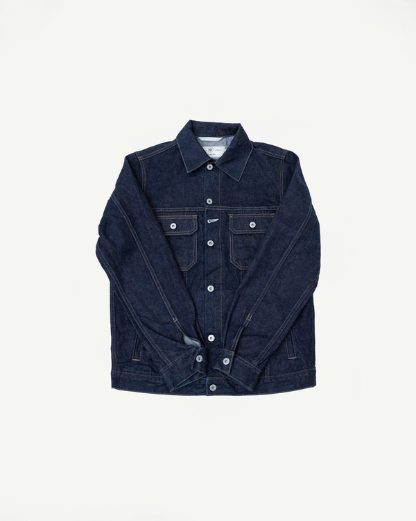 C.E ｜15AW Denim Jacket（Indigo・M） 15oz - Rinsed Indigo Selvedge Denim - Cruiser Jacket | Dant