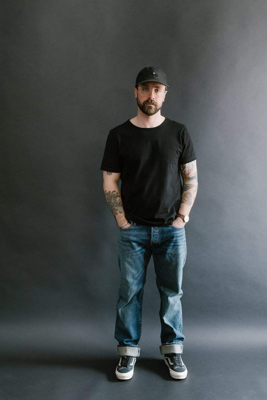 15oz - Vintage Washed Selvedge Stanton Pant - Medium Indigo
