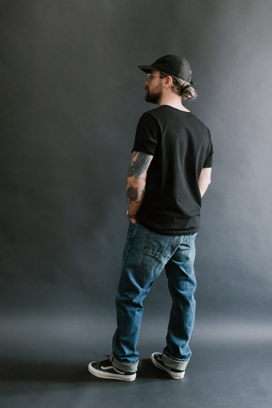 15oz - Vintage Washed Selvedge Stanton Pant - Medium Indigo