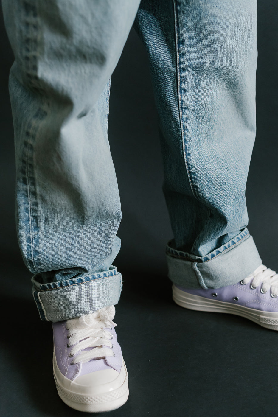 15oz - River Washed Selvedge Strider Pant - Light Indigo