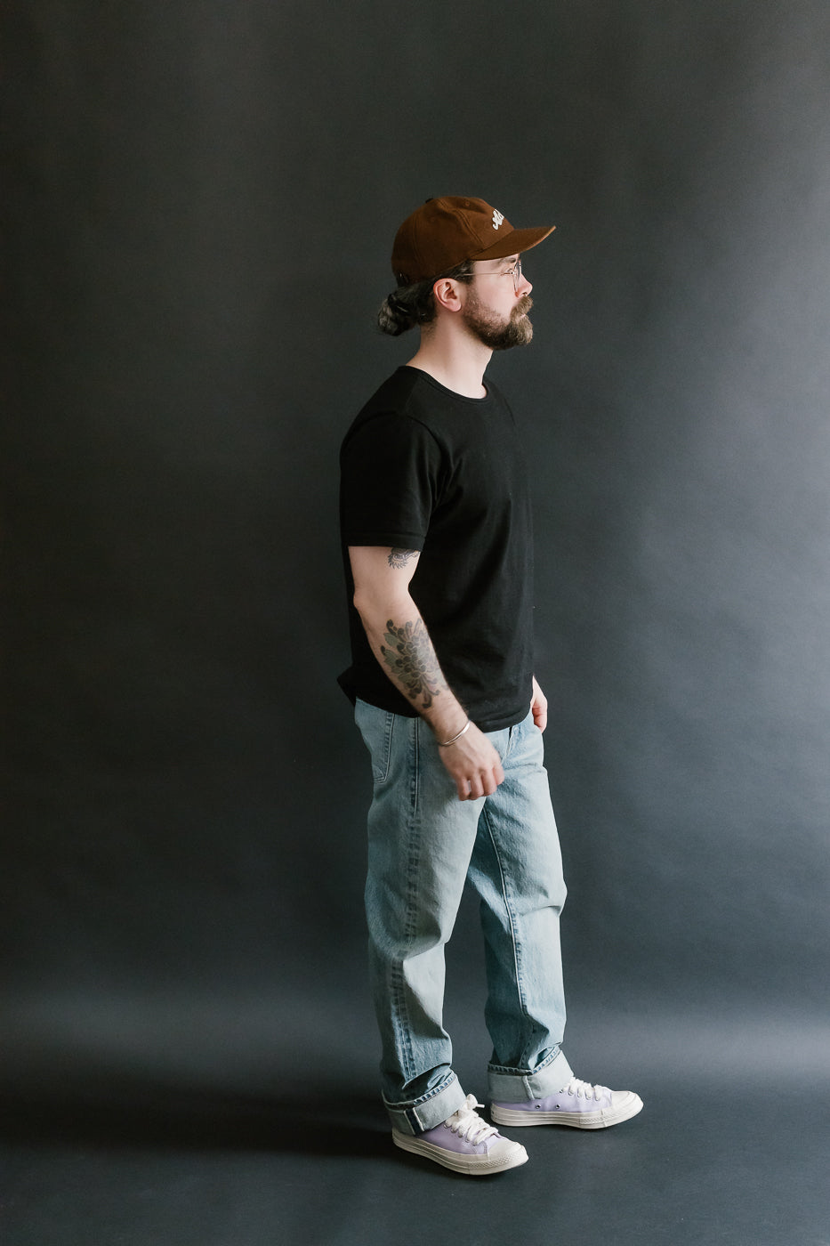 15oz - River Washed Selvedge Strider Pant - Light Indigo