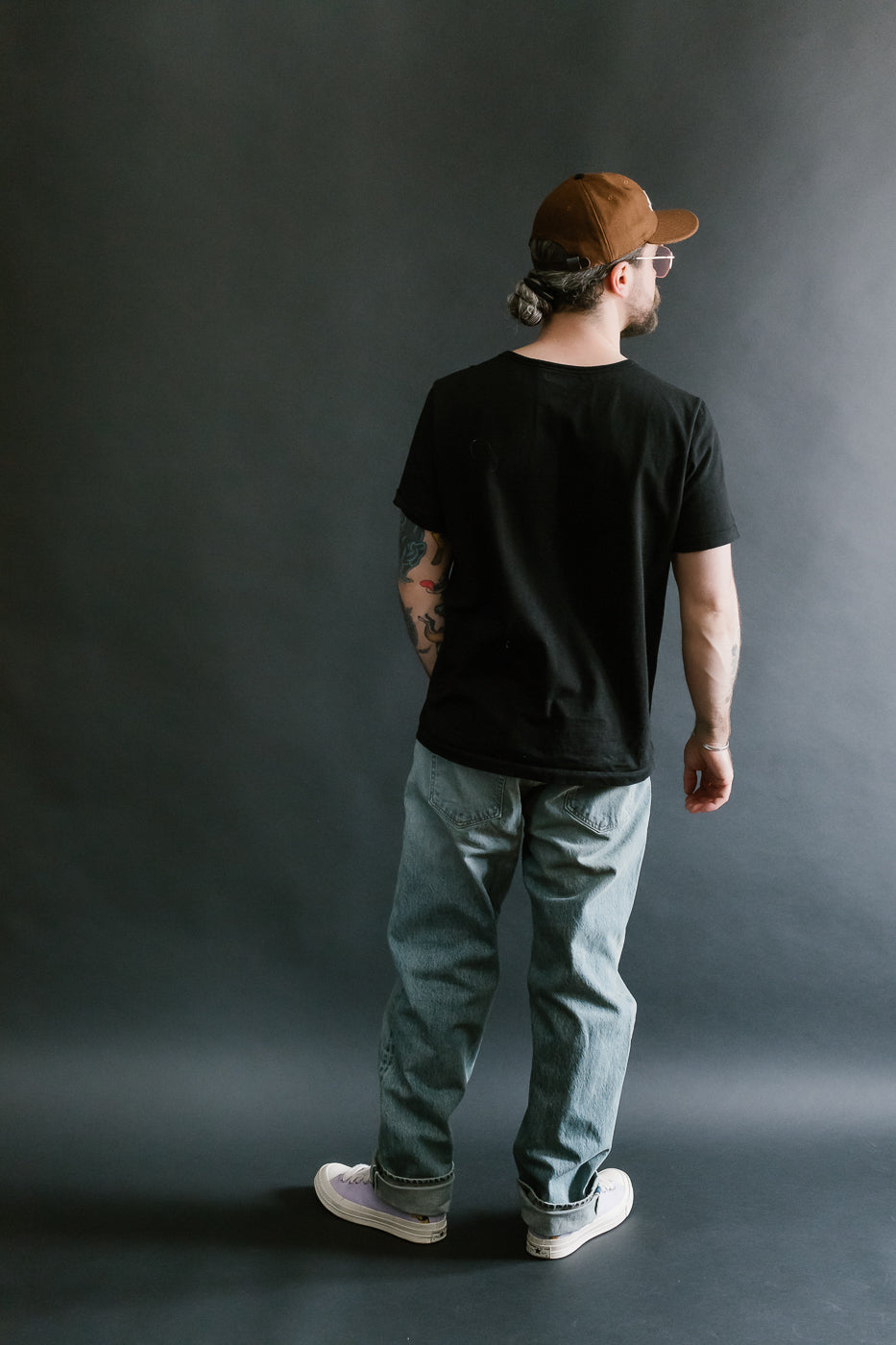 15oz - River Washed Selvedge Strider Pant - Light Indigo