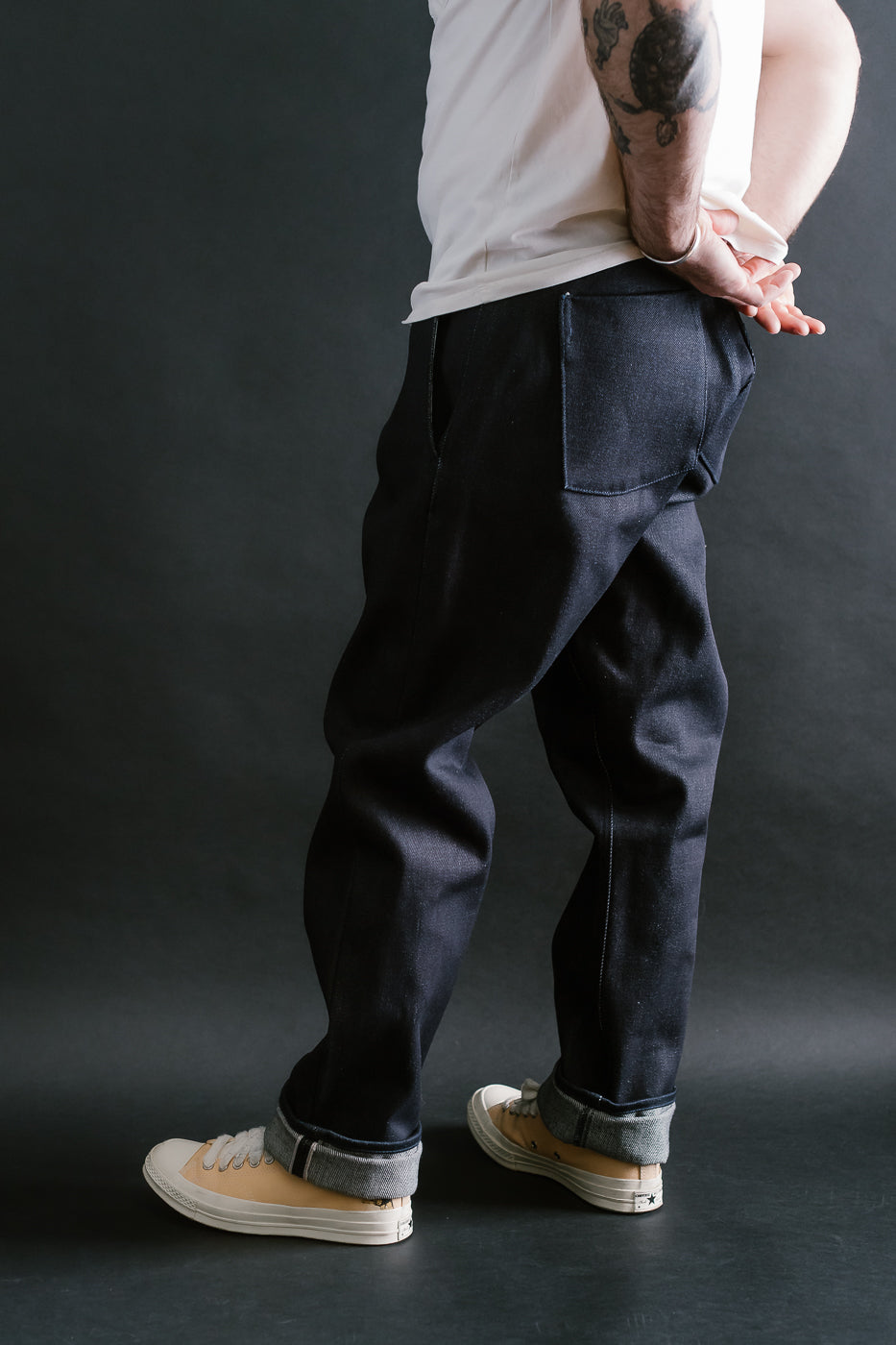 22oz - Heavyweight Selvedge Work Trouser - Indigo