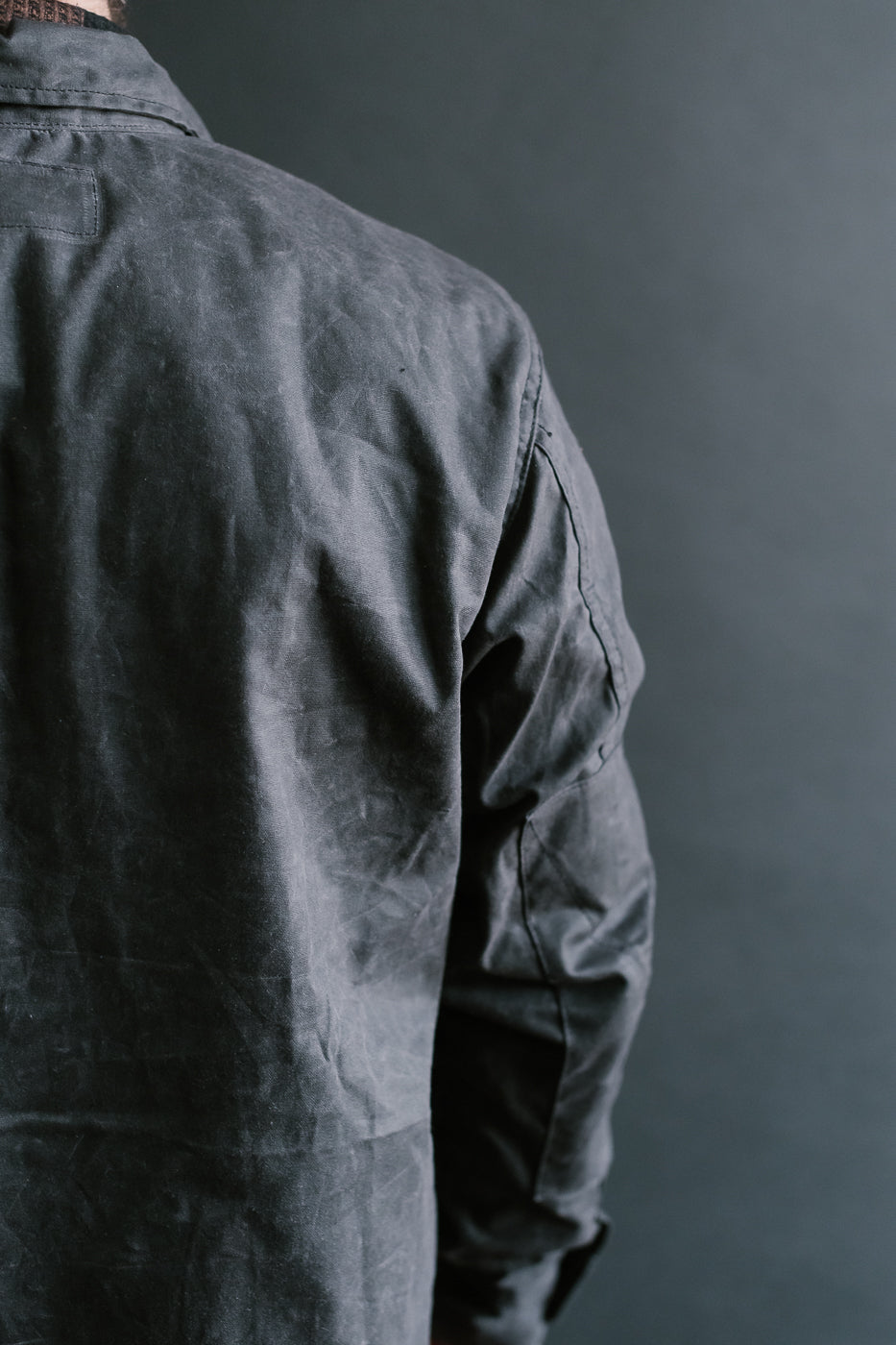 7oz - Patrol Shirt Waxed Canvas - Grey