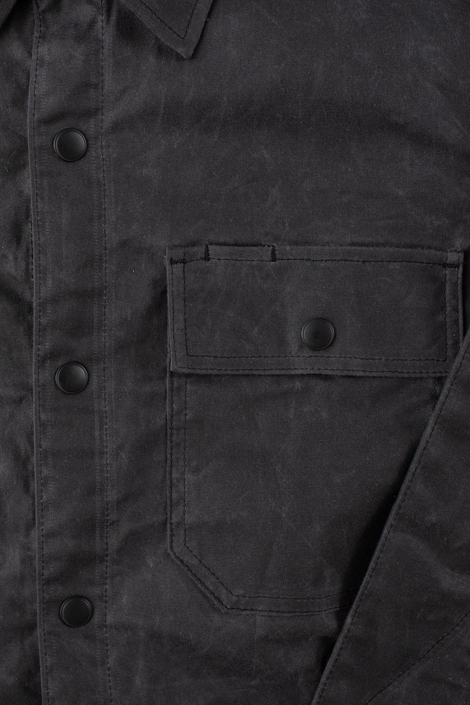 7oz - Patrol Shirt Waxed Canvas - Grey