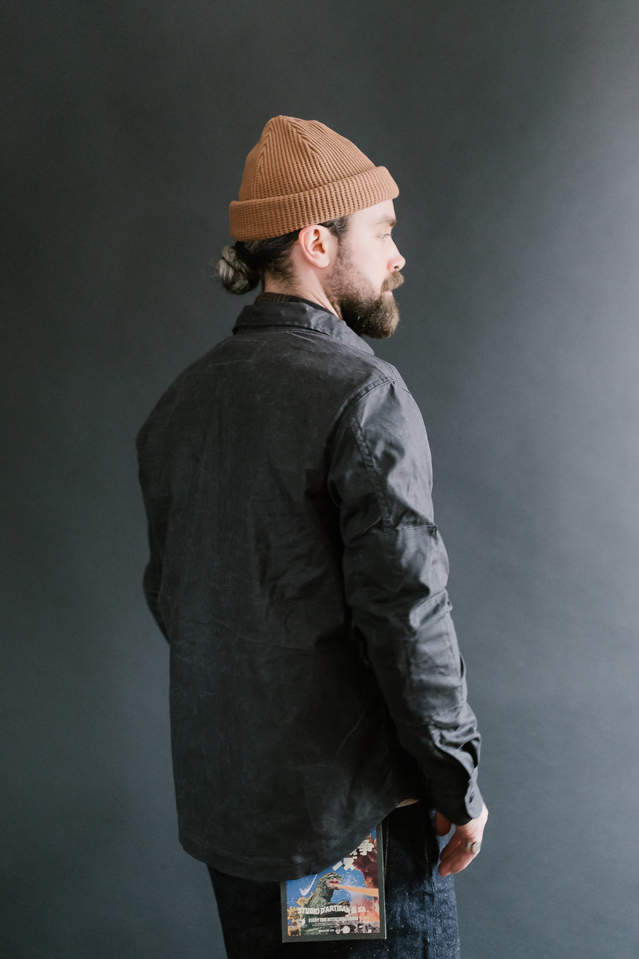 7oz - Patrol Shirt Waxed Canvas - Grey