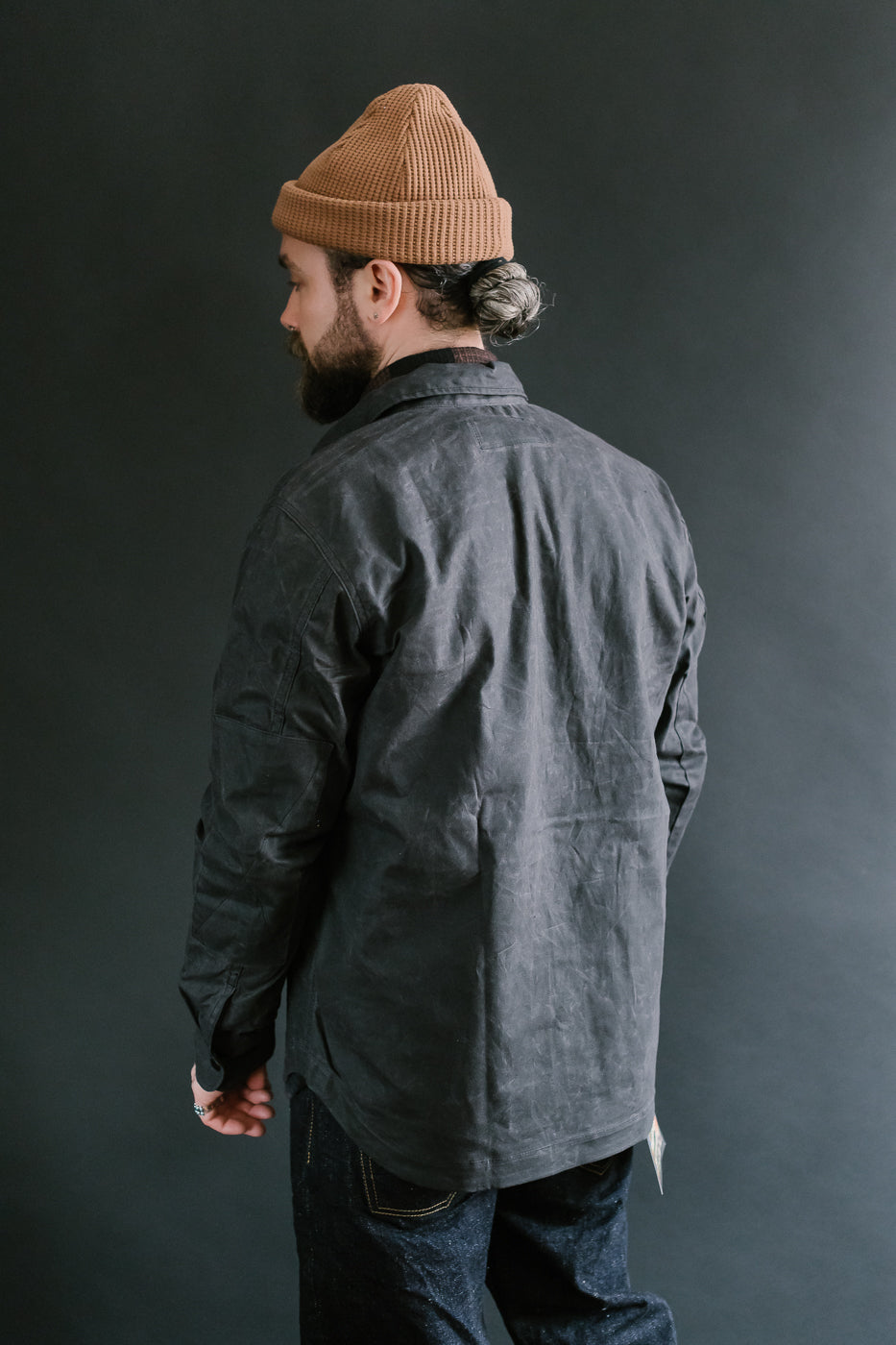 7oz - Patrol Shirt Waxed Canvas - Grey