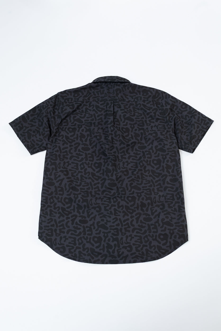 Oxford Shirt Alphabet Camo - Grey