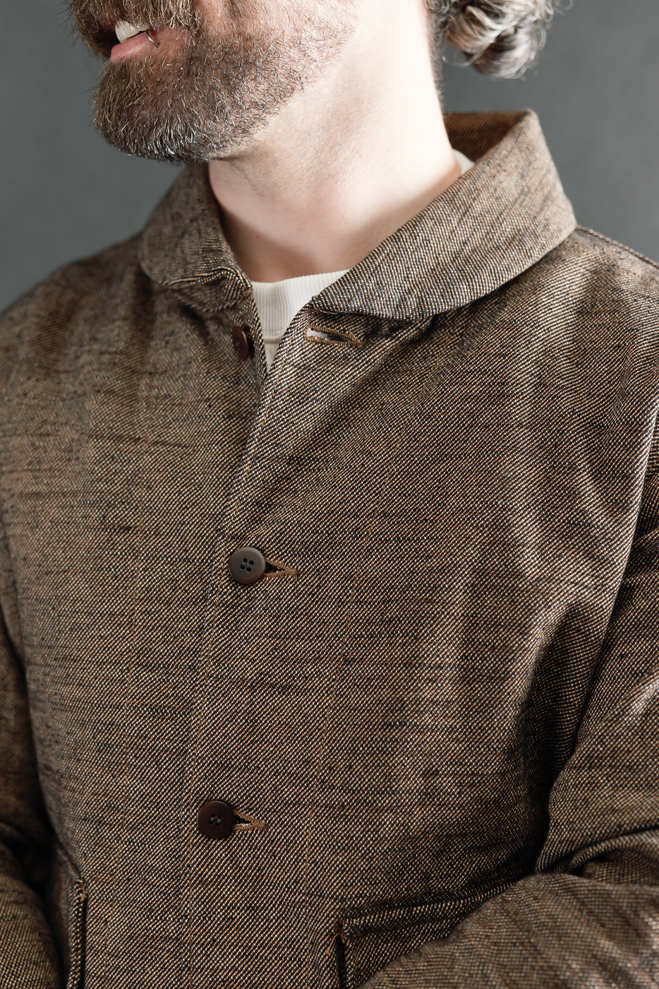 S100NAJ25 - Elemental Flannel Jacket - Black