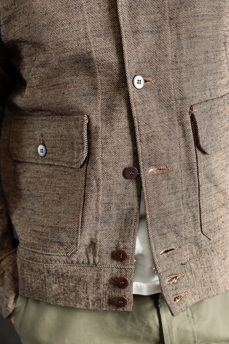 S100NAJ25 - Elemental Flannel Jacket - Black