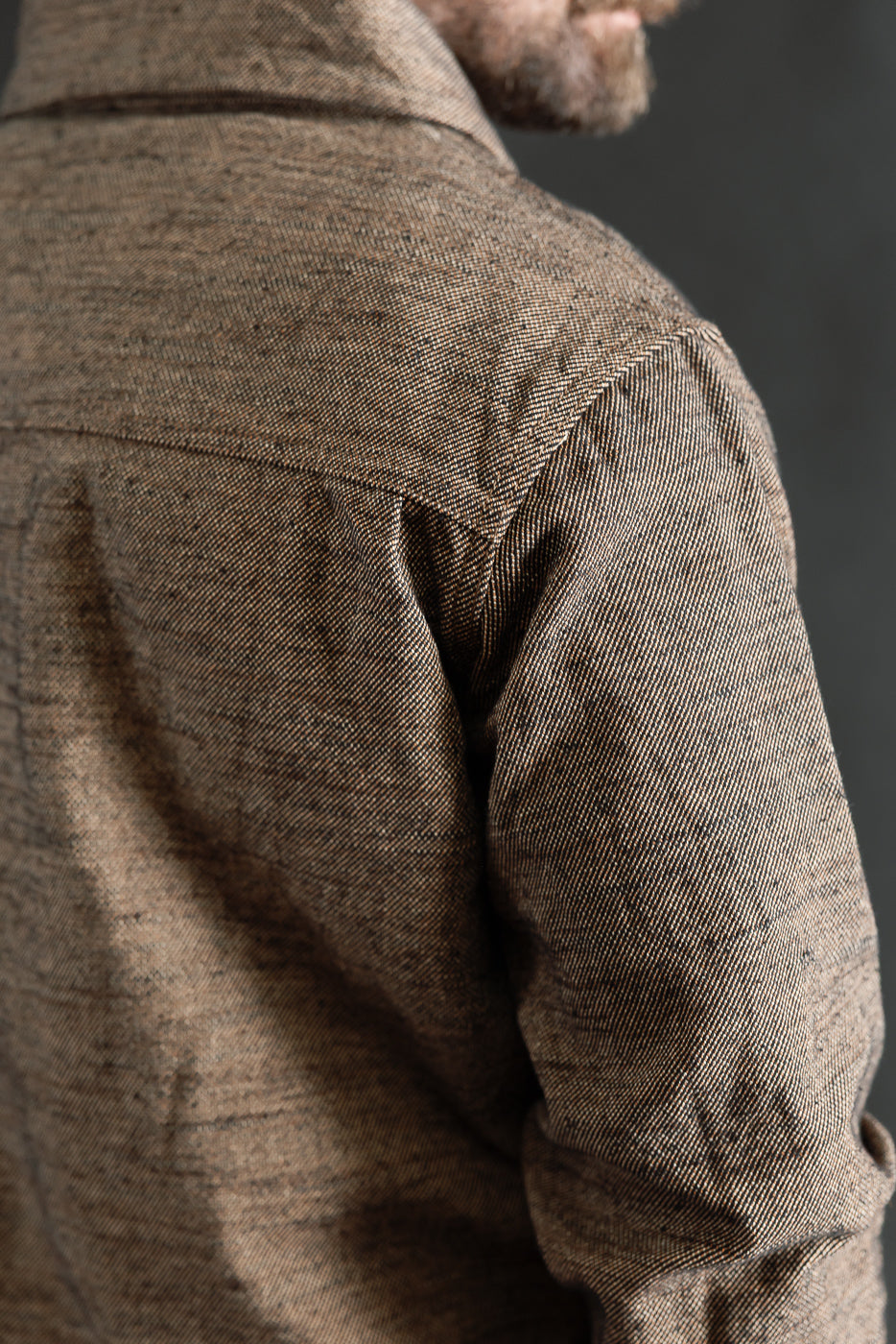 S100NAJ25 - Elemental Flannel Jacket - Black