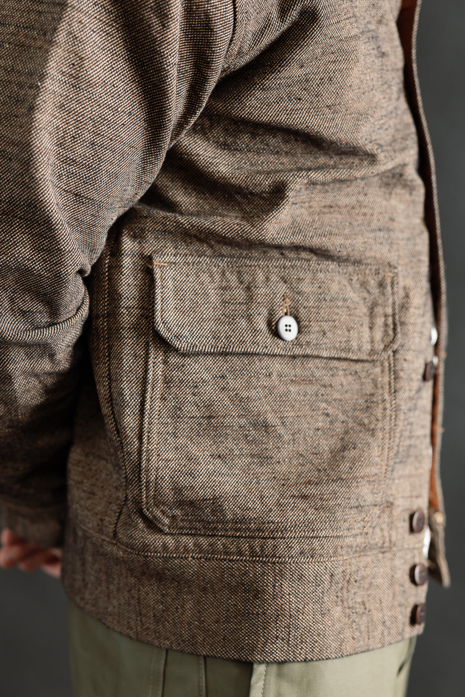 S100NAJ25 - Elemental Flannel Jacket - Black