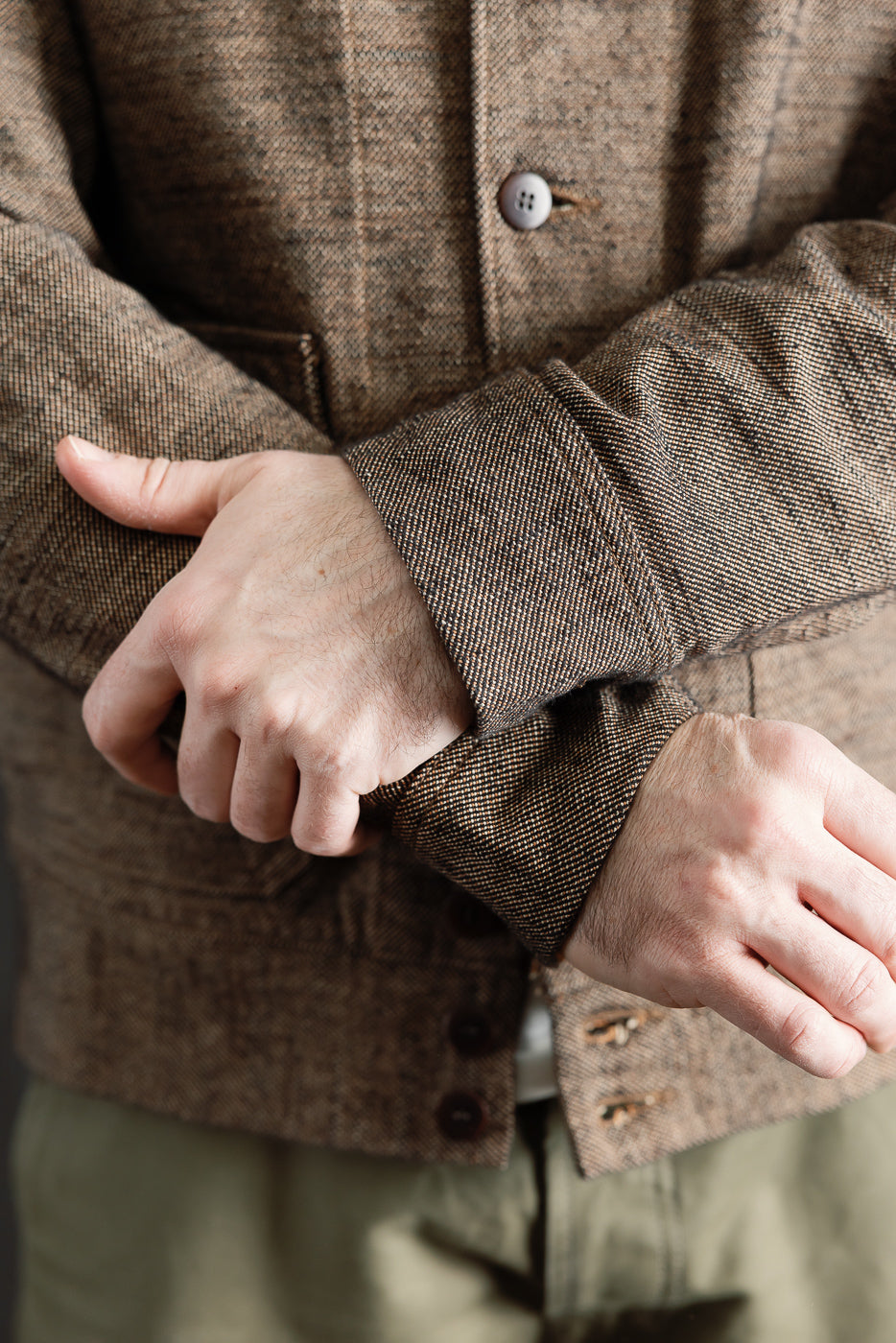 S100NAJ25 - Elemental Flannel Jacket - Black