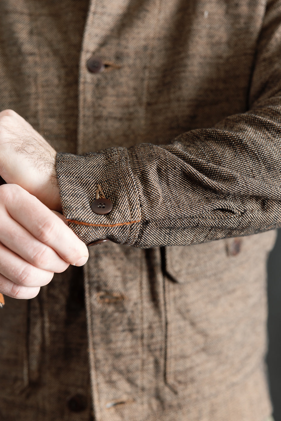 S100NAJ25 - Elemental Flannel Jacket - Black