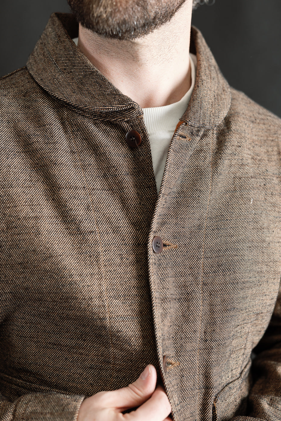 S100NAJ25 - Elemental Flannel Jacket - Black