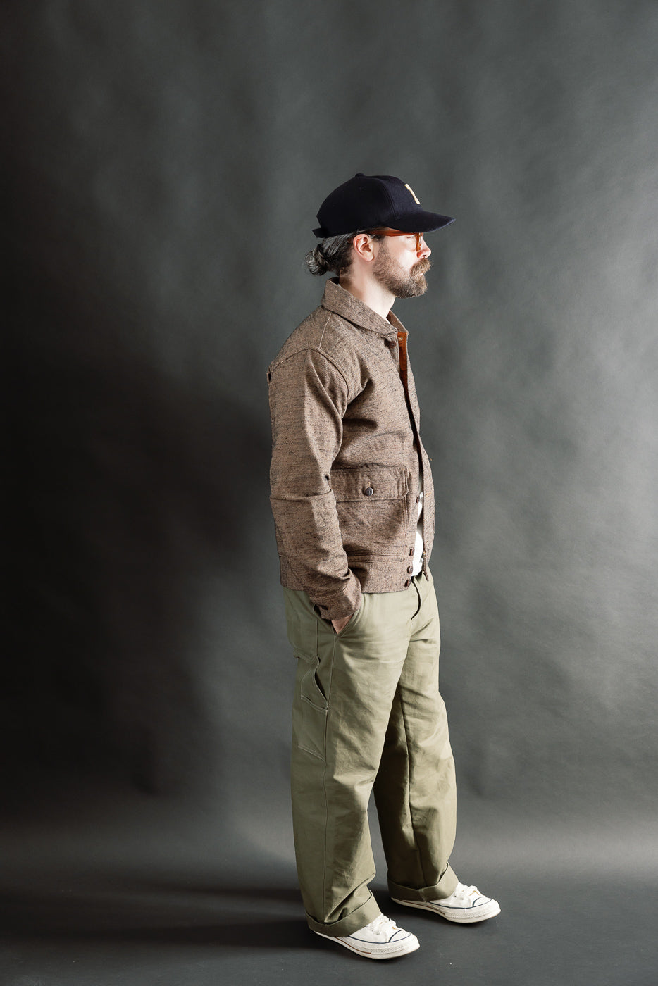 S100NAJ25 - Elemental Flannel Jacket - Black