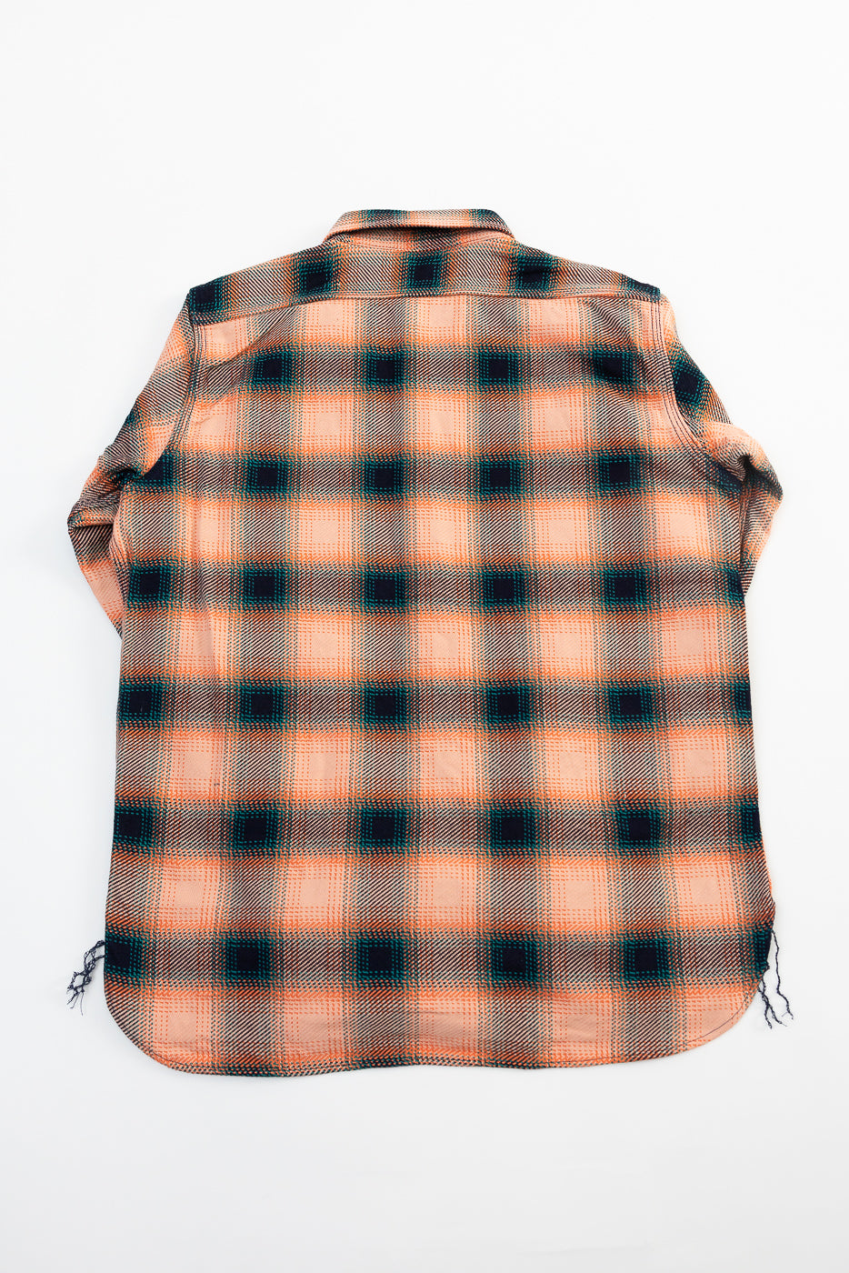 SIN25-01W - Heavy Indigo Flannel - Pink