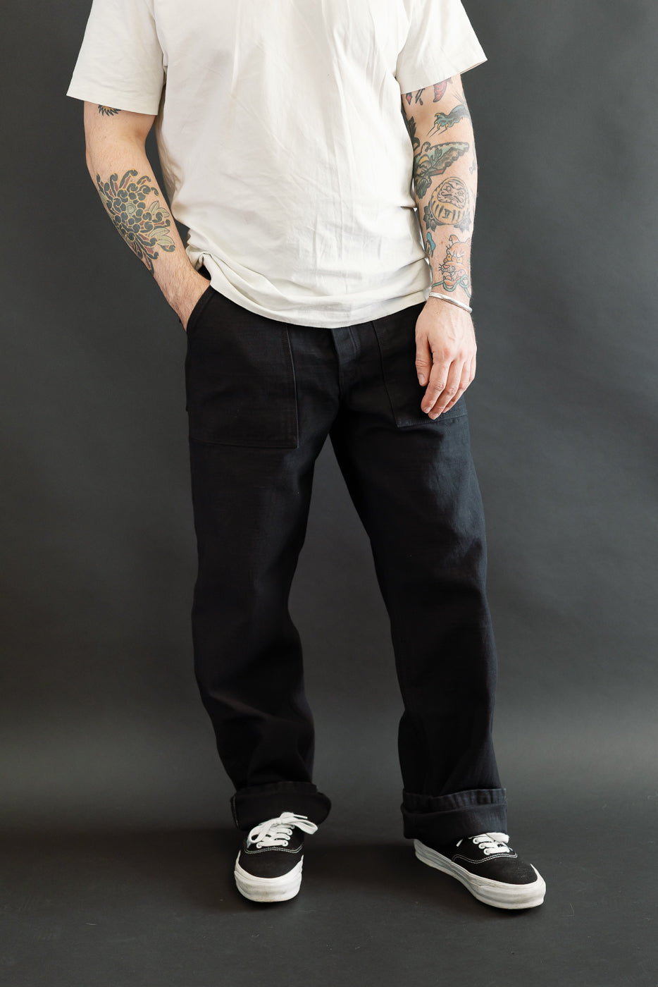 パンツ tenderloin baker pants black denim パンツ tenderloin baker pants black denim Baker Warner Denim