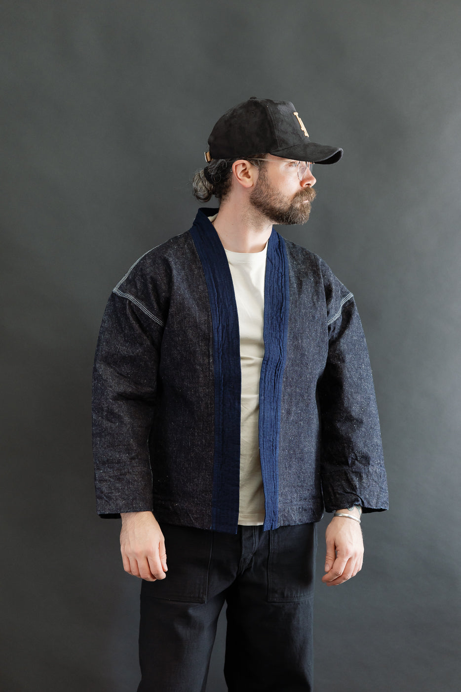 SJDH25-H - 17oz Zero Plus Denim - Happi Coat | Dant