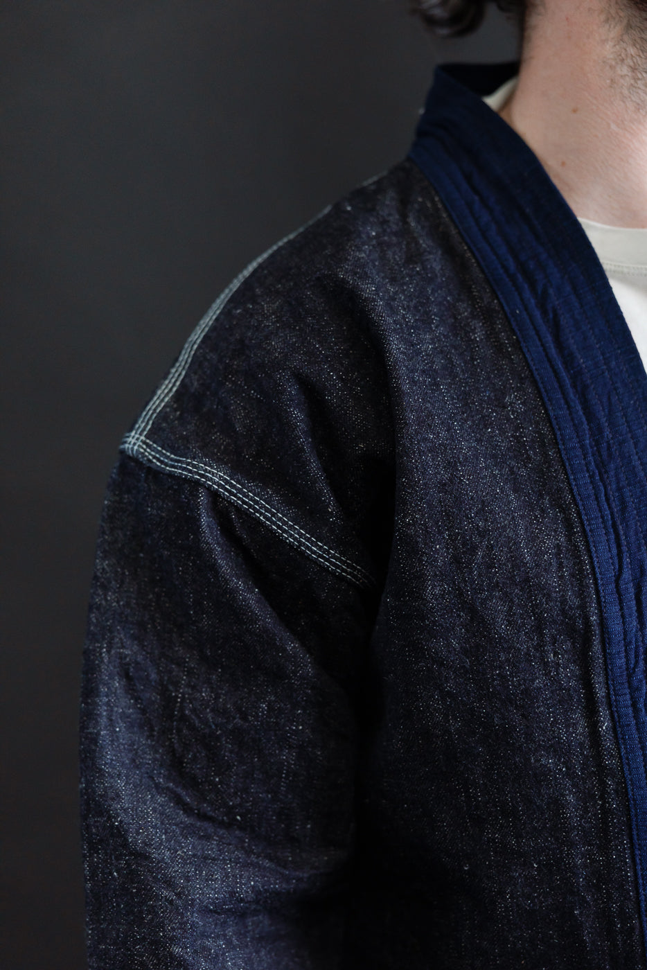 SJDH25-H - 17oz Zero Plus Denim - Happi Coat | Dant