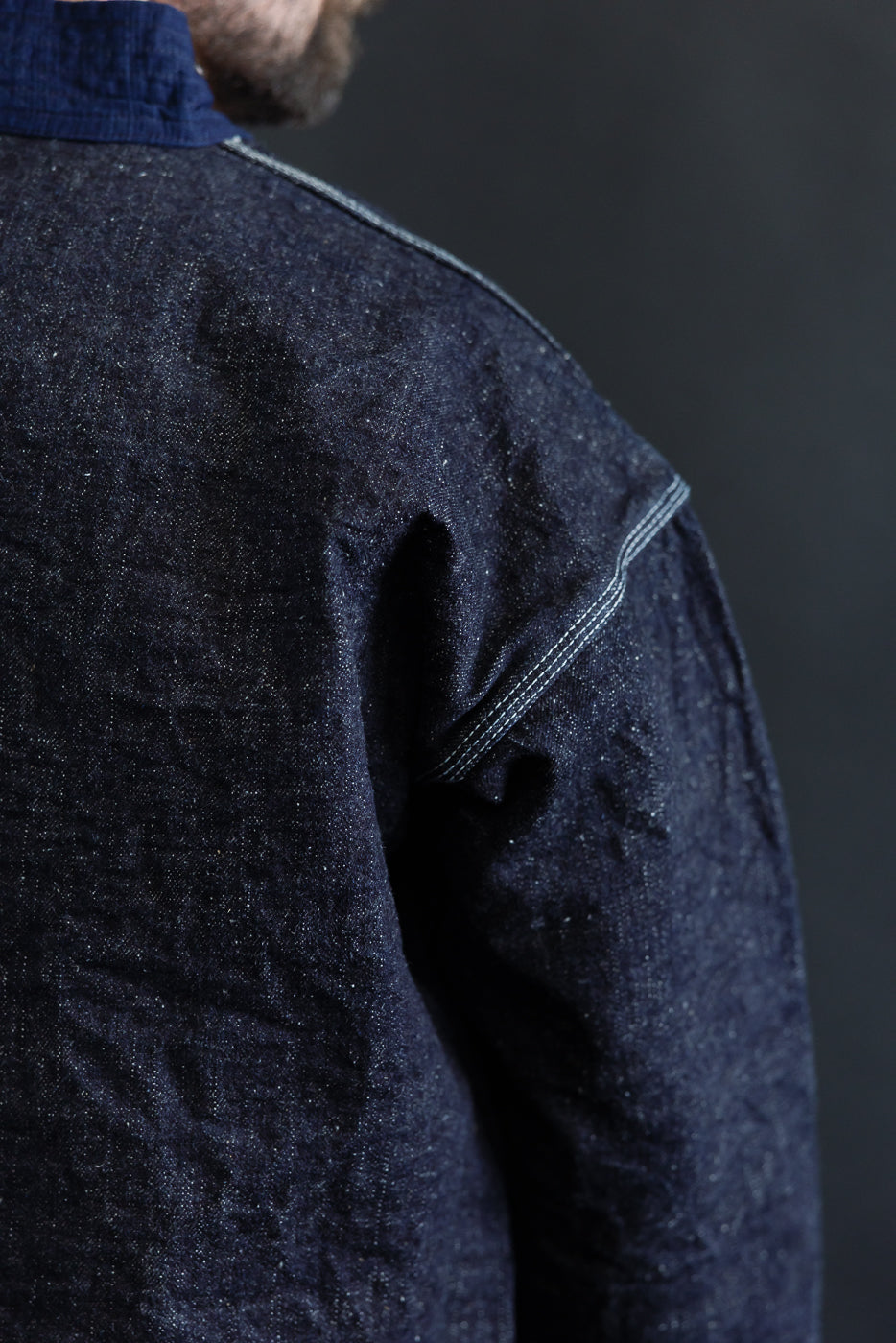 SJDH25-H - 17oz Zero Plus Denim - Happi Coat | Dant