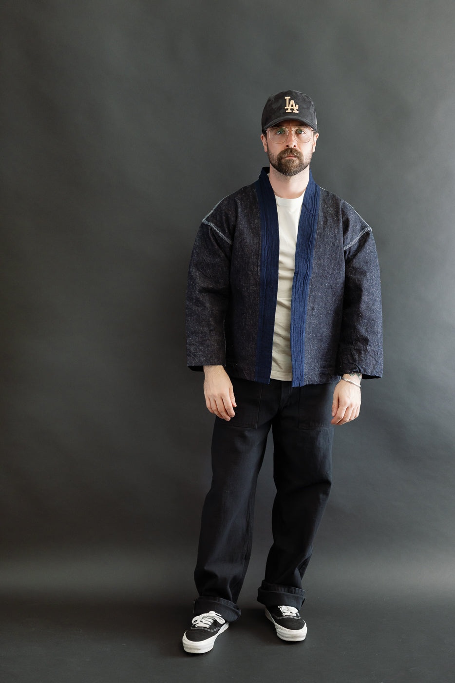 SJDH25-H - 17oz Zero Plus Denim - Happi Coat | Dant
