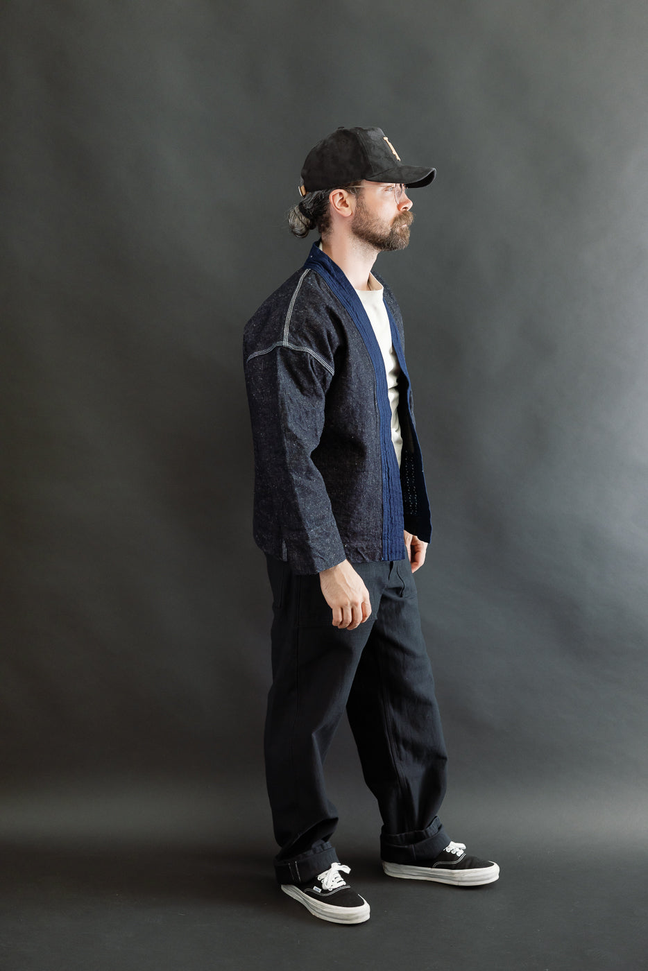 ©︎hapo◡̈*༘ SJDH25-H - 17oz Zero Plus Denim - Happi Coat | Dant