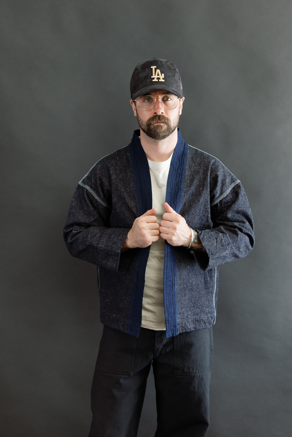 SJDH25-H - 17oz Zero Plus Denim - Happi Coat | Dant