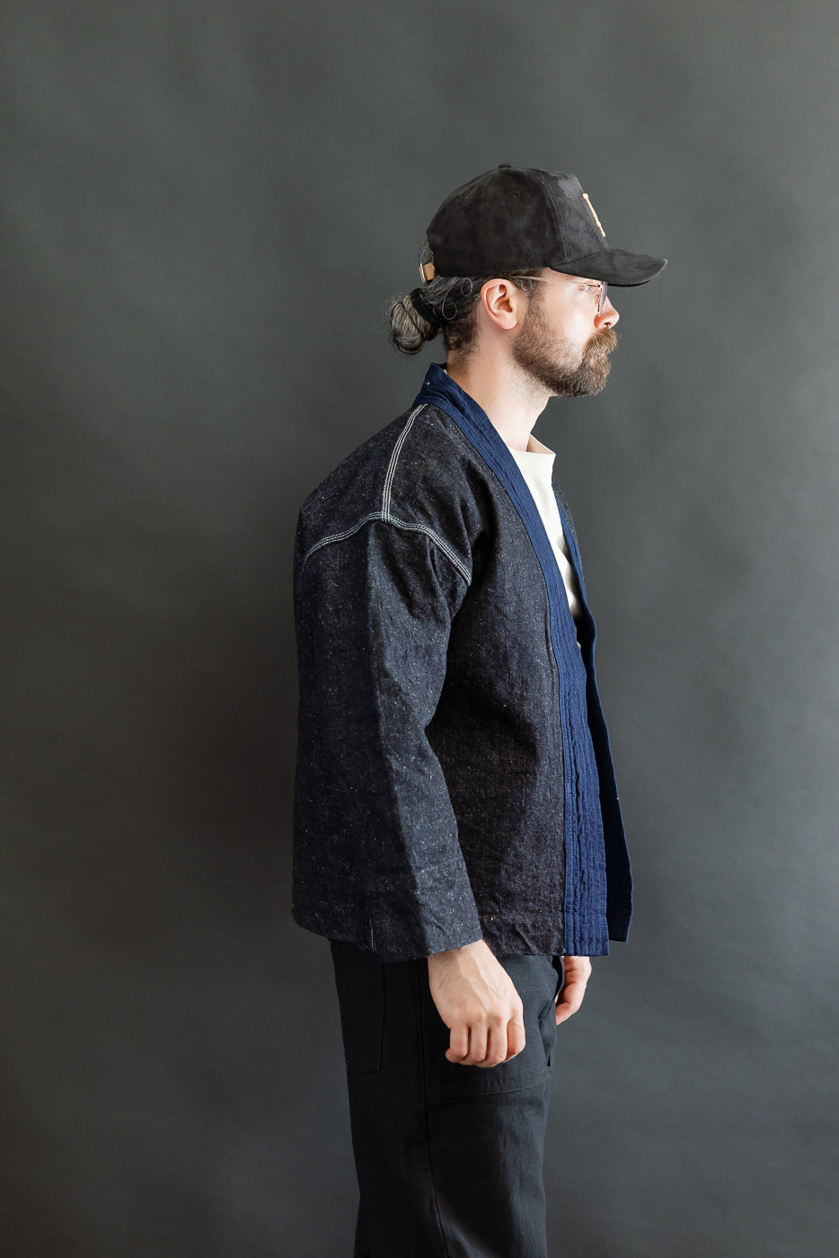 SJDH25-H - 17oz Zero Plus Denim - Happi Coat | Dant