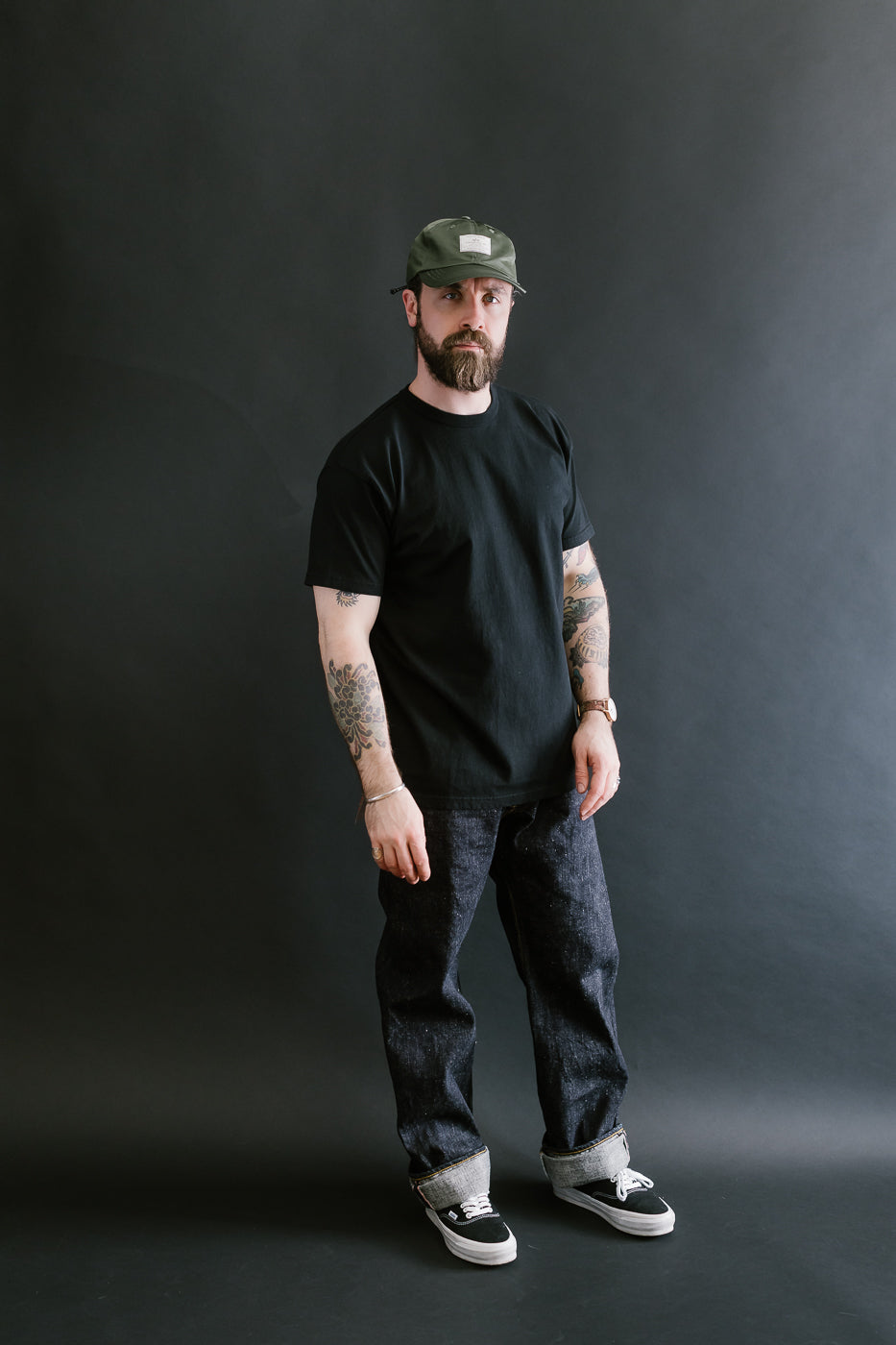 SJST-ML - Heavyweight Plain T-Shirt  - Black