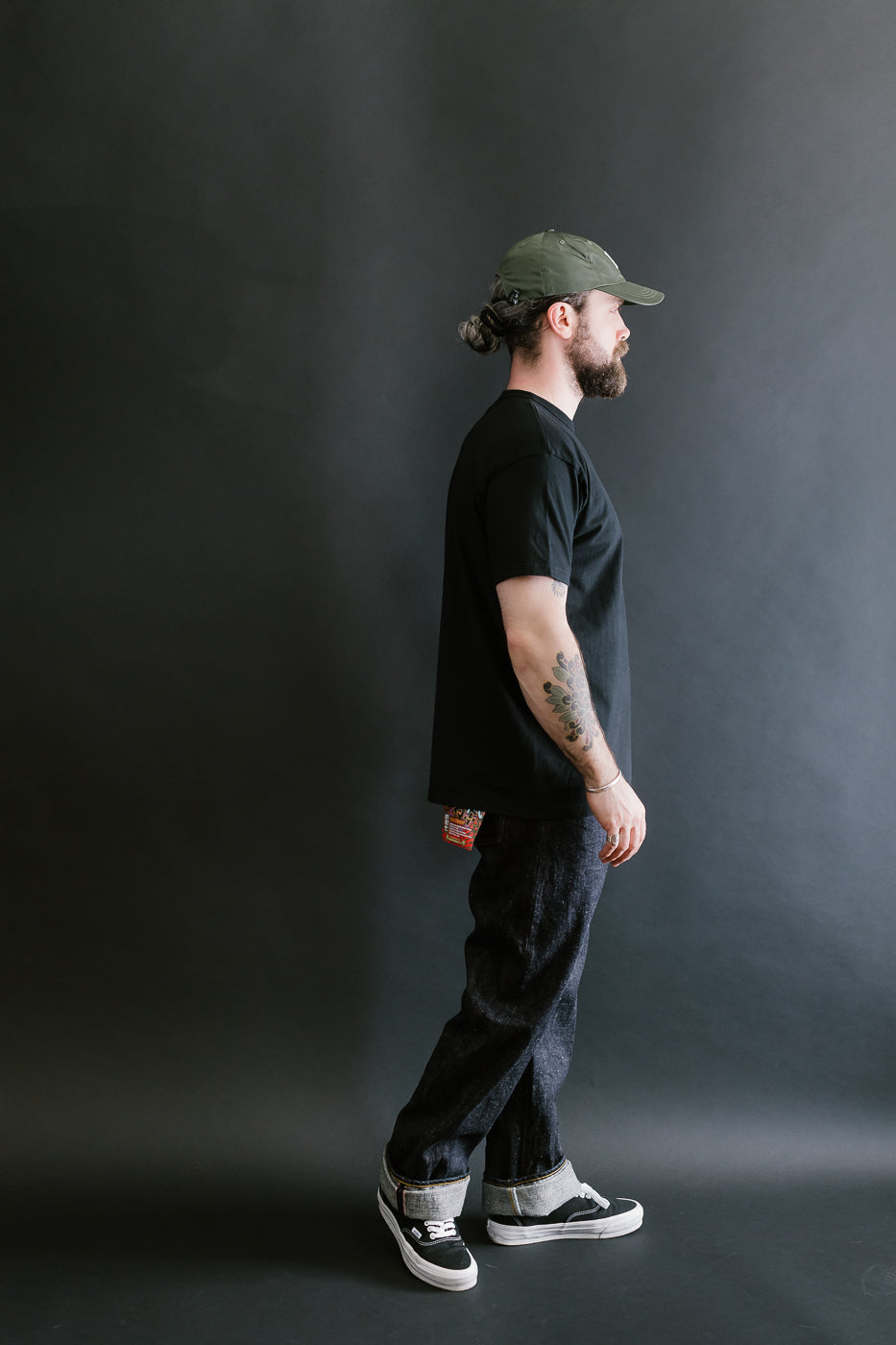 SJST-ML - Heavyweight Plain T-Shirt  - Black