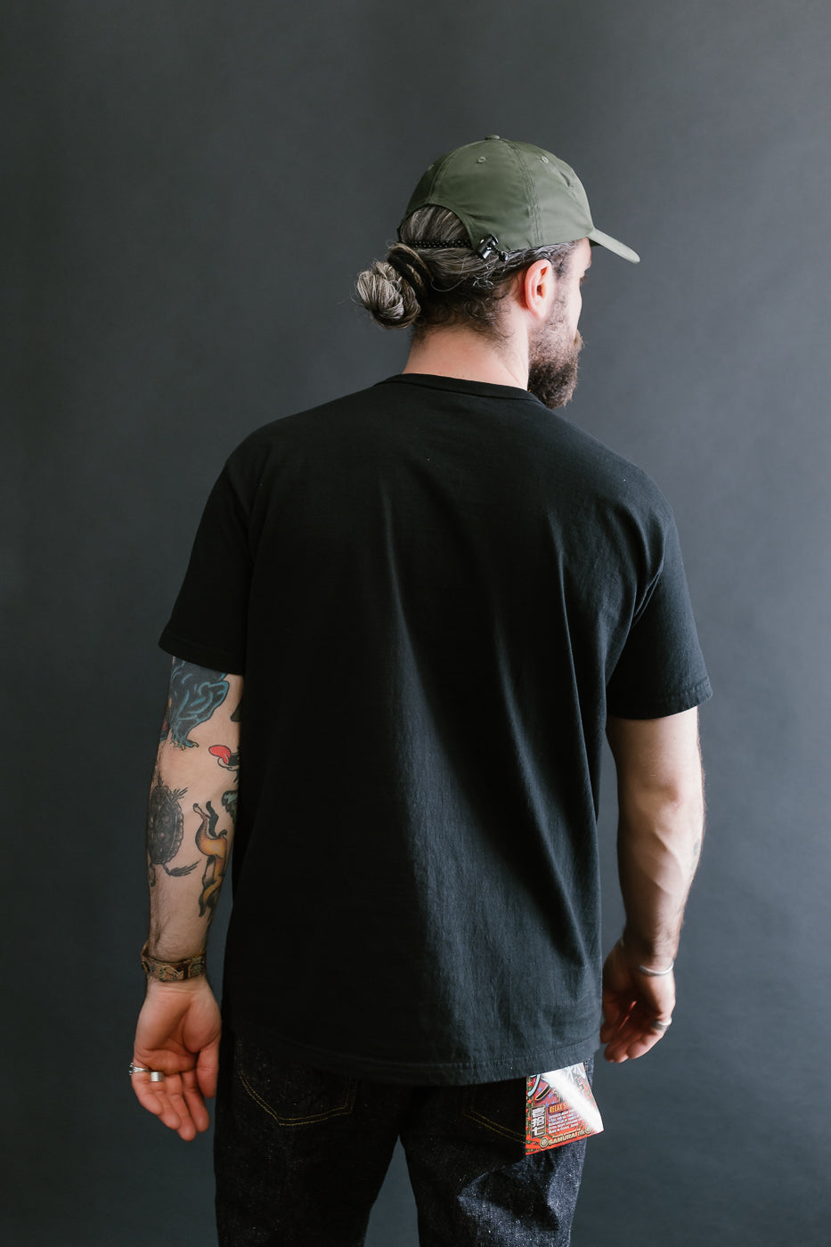 SJST-ML - Heavyweight Plain T-Shirt  - Black