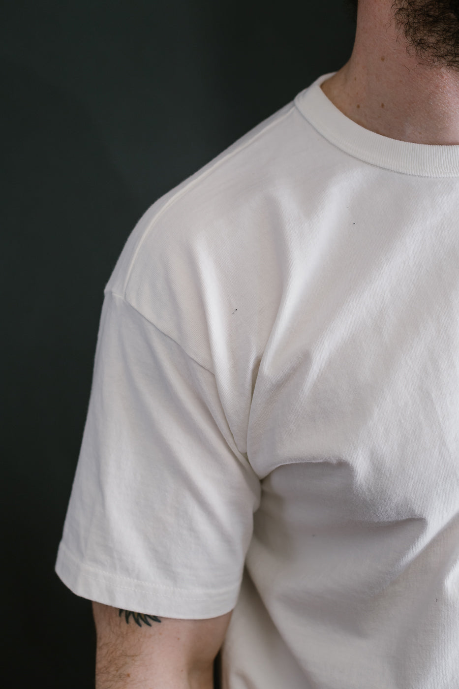 SJST-ML - Heavyweight Plain T-Shirt  - White