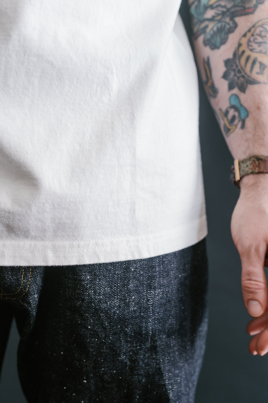 SJST-ML - Heavyweight Plain T-Shirt  - White