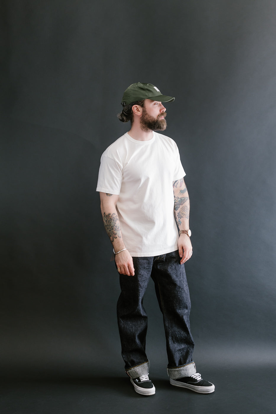 SJST-ML - Heavyweight Plain T-Shirt  - White